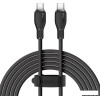 Кабель Baseus Pudding Series Fast Charging Cable 100W USB Type-C - USB Type-C (2 м, черный)