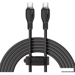 Кабель Baseus Pudding Series Fast Charging Cable 100W USB Type-C - USB Type-C (2 м, черный)