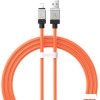 Кабель Baseus CoolPlay Series Fast Charging Data Cable 2.4A USB Type-A - Lightning (1 м, оранжевый)
