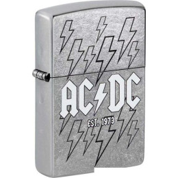 Зажигалка Zippo Street Chrome AC/DC 48641