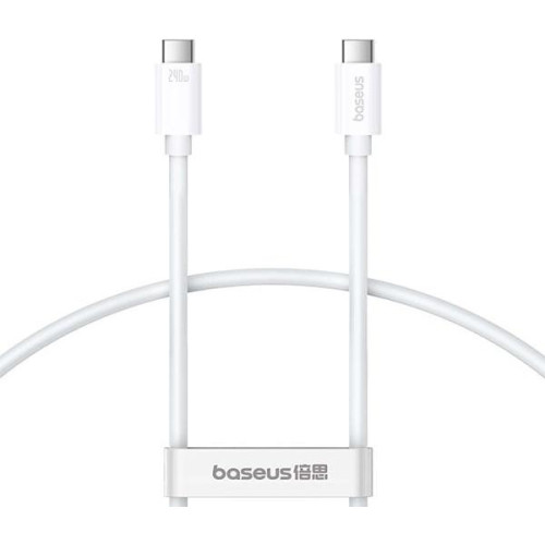 Кабель Baseus Superior Series 2 USB4 Full-Function Fast Charging Cable 240W USB Type-C - USB Type-C (1 м, белый)