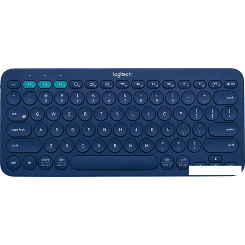 Клавиатура Logitech Multi-Device K380 Bluetooth 920-007597 (синий, нет кириллицы)
