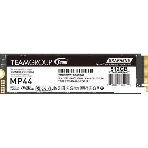 SSD Team MP44 512GB TM8FPW512G0C101