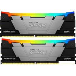 Оперативная память Kingston FURY Renegade RGB 2x32ГБ DDR4 3200 МГц KF432C16RB2AK2/64