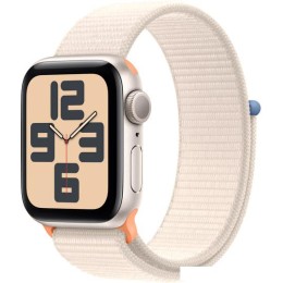 Умные часы Apple Watch SE 2 40 мм (алюминиевый корпус, звездный свет/звездный свет, нейлоновый ремешок)