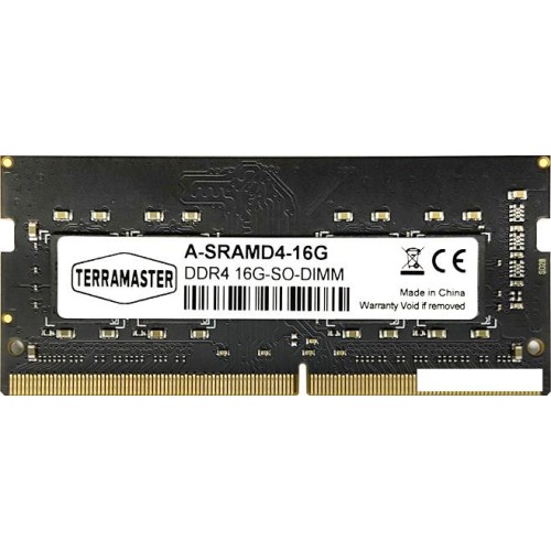 Оперативная память TerraMaster 16ГБ DDR4 SODIMM 2666 МГц A-SRAMD4-16G