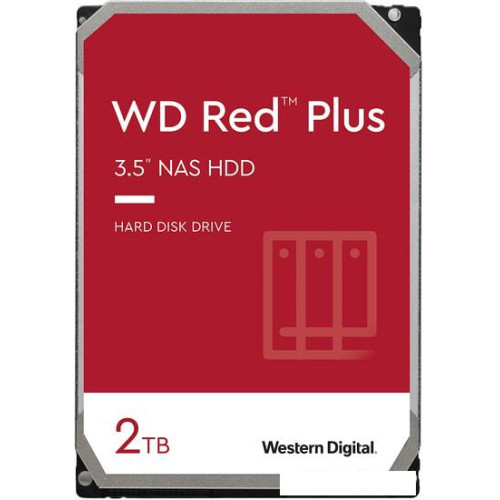 Жесткий диск WD Red Plus 2TB WD20EFPX