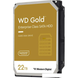 Жесткий диск WD Gold 22TB WD221KRYZ