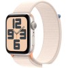 Умные часы Apple Watch SE 2 44 мм (алюминиевый корпус, звездный свет/звездный свет, нейлоновый ремешок)