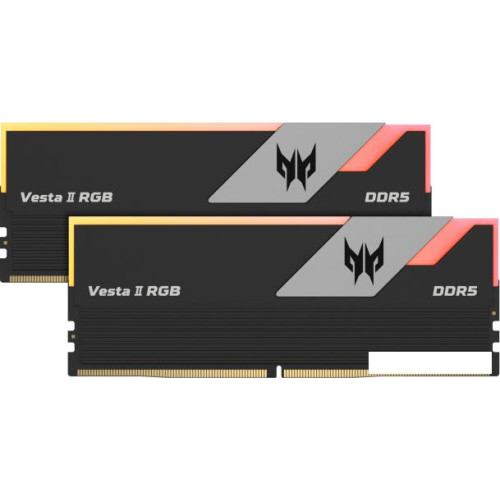 Оперативная память Acer Predator Vesta II RGB 2x32ГБ DDR5 6400 МГц BL.9BWWR.373