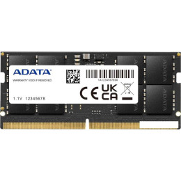 Оперативная память ADATA 16ГБ DDR5 SODIMM 5600 МГц AD5S560016G-S