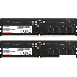Оперативная память ADATA 2x16ГБ DDR5 4800 МГц AD5U480016G-DT