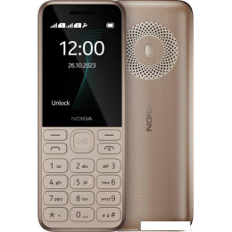 Кнопочный телефон Nokia 130 (2023) Dual SIM ТА-1576 (золотистый)