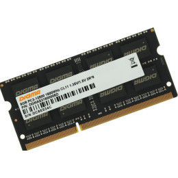 Оперативная память Digma 8ГБ DDR3 SODIMM 1600 МГц DGMAS31600008D