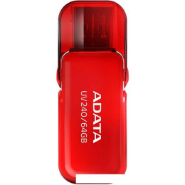 USB Flash ADATA UV240 64GB (красный)