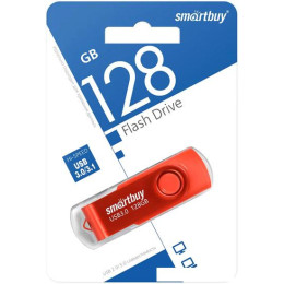 USB Flash SmartBuy Twist 128GB (красный)