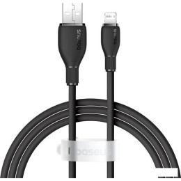 Кабель Baseus Pudding Series Fast Charging Cable 2.4A USB Type-A - Lightning (1.2 м, черный)