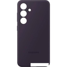 Чехол для телефона Samsung Silicone Case S24 (темно-фиолетовый)