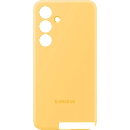 Чехол для телефона Samsung Silicone Case S24+ (желтый)