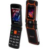 Кнопочный телефон Maxvi E10 (оранжевый)