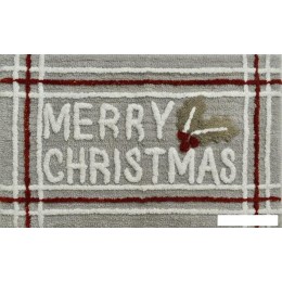 Ковер для нежилого помещения Arya Merry Christmas 50x80 (серый)