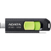 USB Flash ADATA UC300 32GB (черный/зеленый)