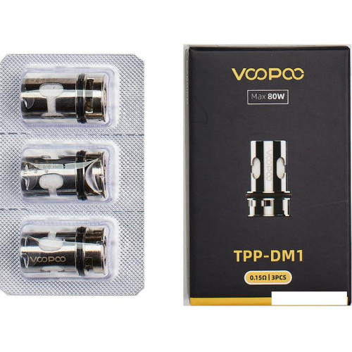 Набор испарителей VooPoo PnP VM6 (0.15 Ом, 5шт)