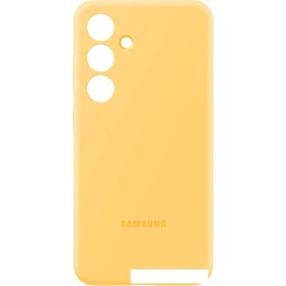 Чехол для телефона Samsung Silicone Case S24 (желтый)