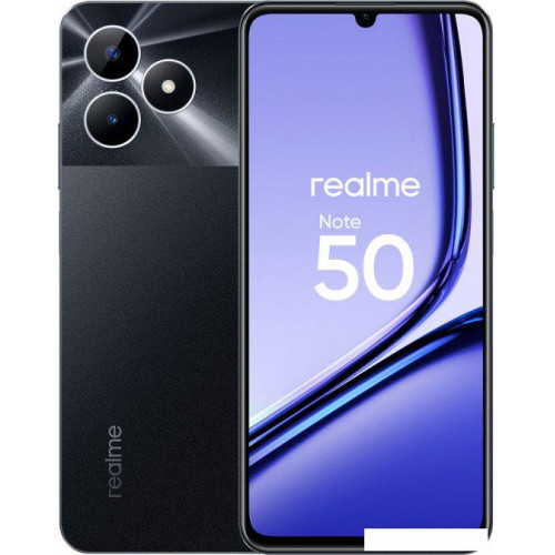 Смартфон Realme Note 50 3GB/64GB (полуночный черный)