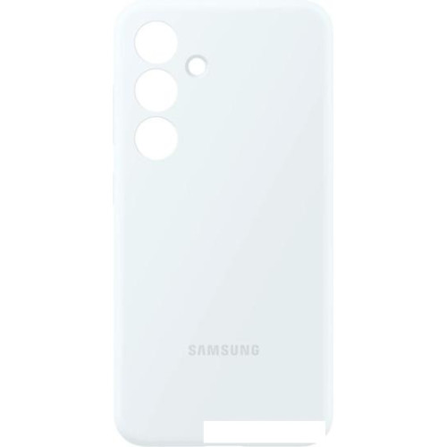 Чехол для телефона Samsung Silicone Case S24 (белый)