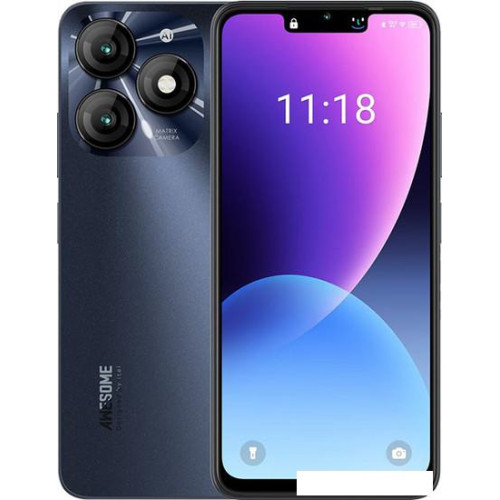 Смартфон Itel A70 4GB/256GB (черный)