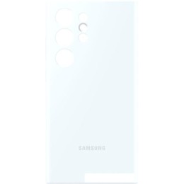 Чехол для телефона Samsung Silicone Case S24 Ultra (белый)