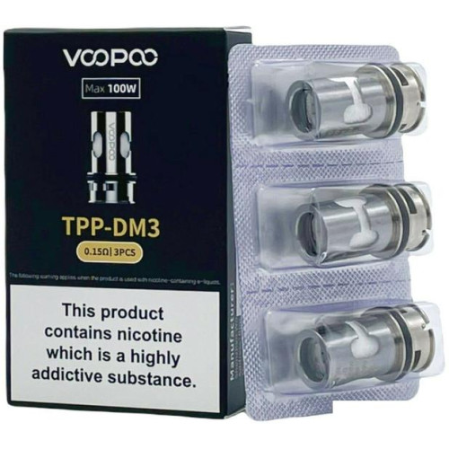 Набор испарителей VooPoo TPP DM3 (0.15 Ом, 3шт)