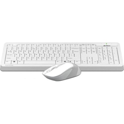 Офисный набор A4Tech Fstyler FG1010S (белый/серый)