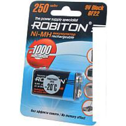Аккумулятор Robiton 250MH9-1 BL1 08801