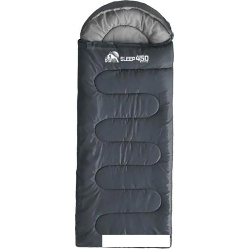 Спальный мешок RSP Outdoor Sleep 450 L RipStop 2024 (серый, 220x75см, молния слева)