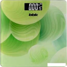 Напольные весы BBK BCS3003G (зеленый)