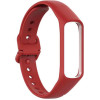 Ремешок Rumi Sport силиконовый для Samsung Galaxy Fit e (красный)