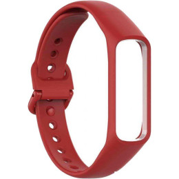 Ремешок Rumi Sport силиконовый для Samsung Galaxy Fit e (красный)