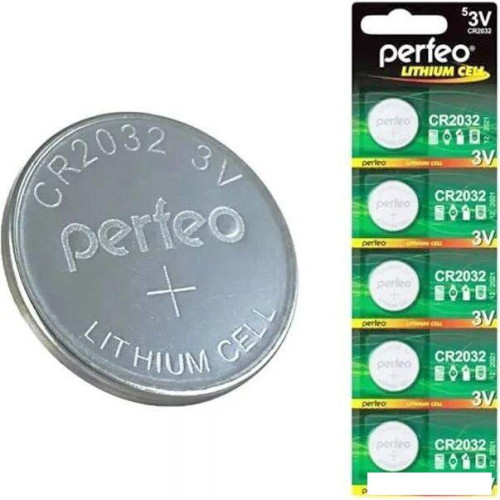 Батарейка Perfeo Lithium CR2032/5BL 5 шт