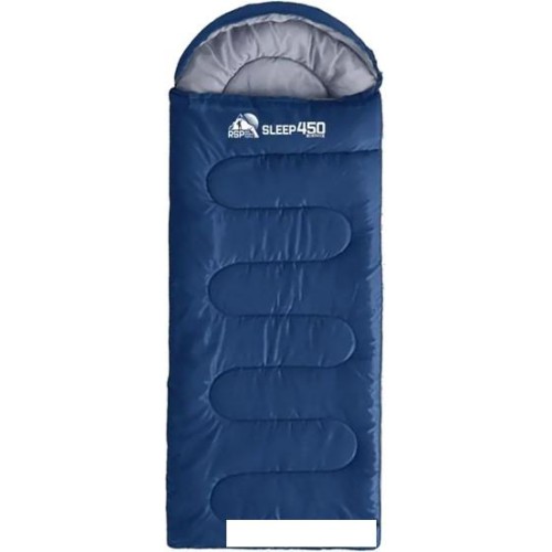Спальный мешок RSP Outdoor Sleep 450 L RipStop 2024 (синий, 220x75см, молния слева)
