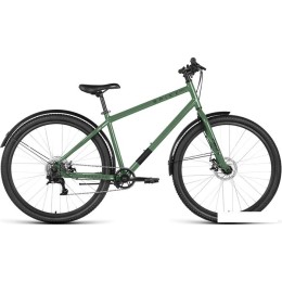 Велосипед Forward Spike 29 2023 (зеленый/черный)