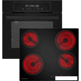Комплект встраиваемой техники MAUNFELD Bergen AVCE594D2BK + AEOD6063B