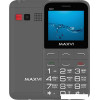 Кнопочный телефон Maxvi B231 (серый)