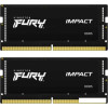 Оперативная память Kingston FURY Impact 2x32ГБ DDR5 5600МГц KF556S40IBK2-64