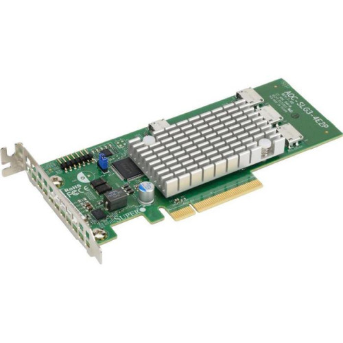 Планка Supermicro AOC-SLG3-4E2P