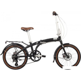 Велосипед Novatrack Town alloy 8 D 2024 (черный)