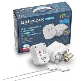 Набор защиты от протечек Gidrolock Winner G-Lock 3/4 (2 электропривода) 31203062