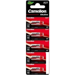Батарейка Camelion A27-BP5 Mercury Free