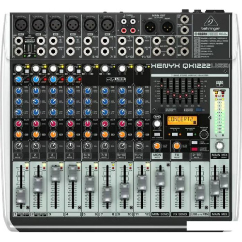 Микшерный пульт Behringer Xenyx QX1222USB